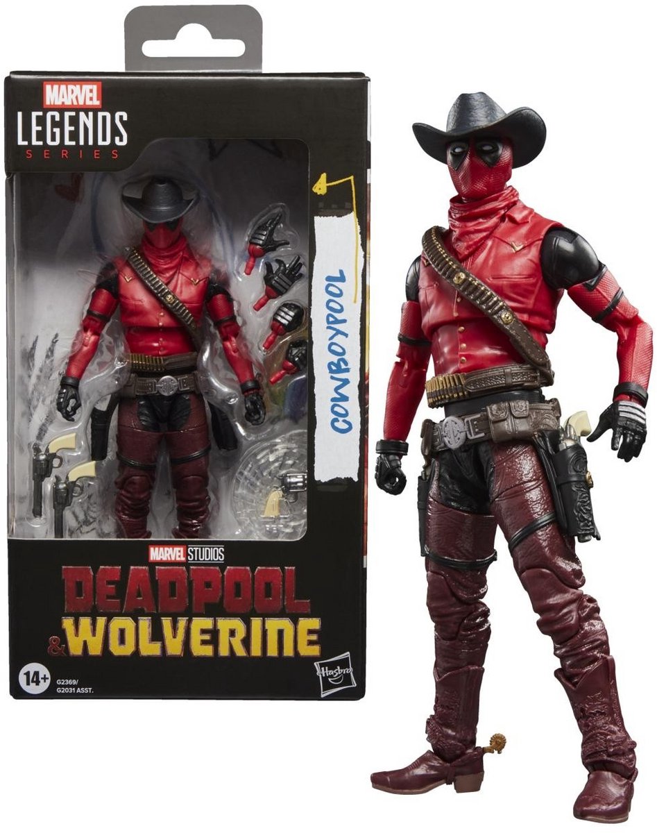 Hasbro Deadpool Wolverine - Cowboy Pool - Figure Legends Series 15 cm