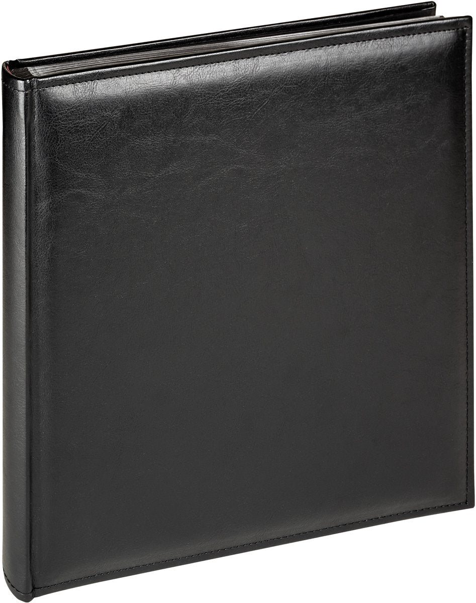 Walther fa-386-b deluxe - album classico - formato 28x30,5 cm x 50 pagine nere - nero