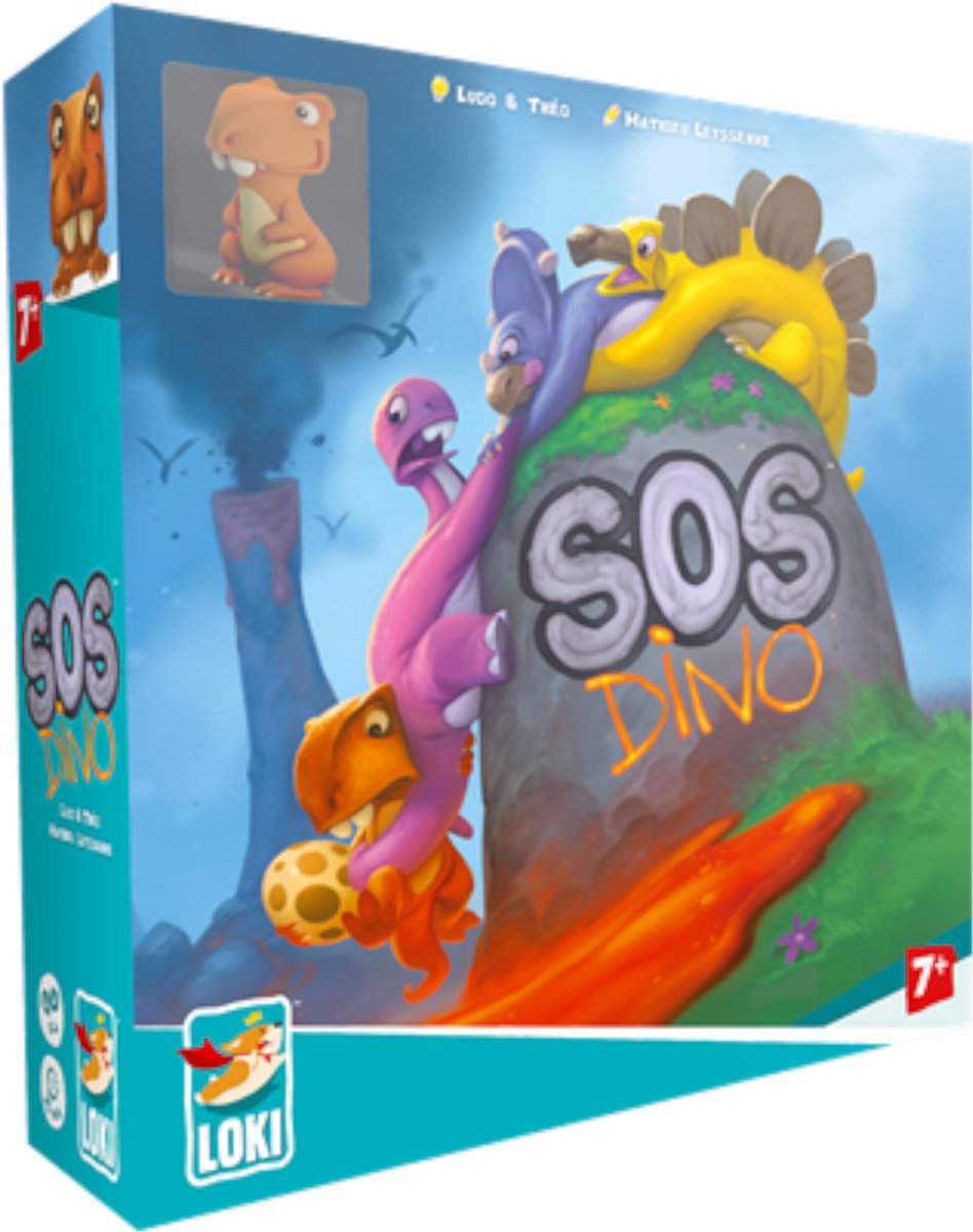 Loki sos dino - gioco da tavolo