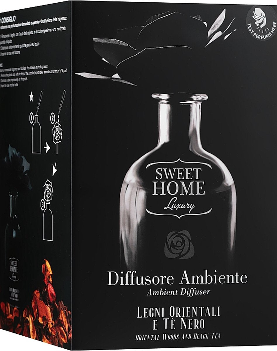 Sweet home collection difusor de aromas sweet home aromas de madera oriental y té negro 250ml