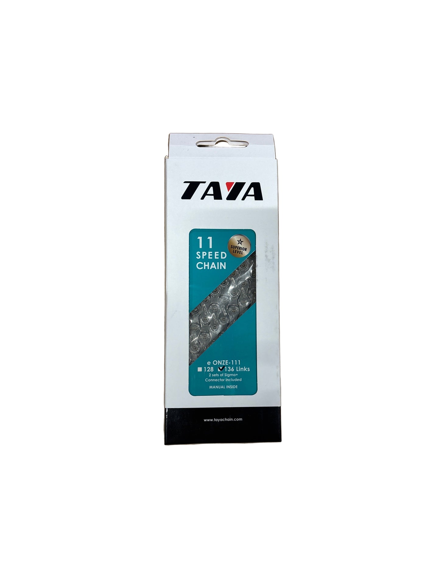 Buzaglo taya our-111 catena 1 2x5 64 - 136 11 vel. trattamento duro con diamante argento