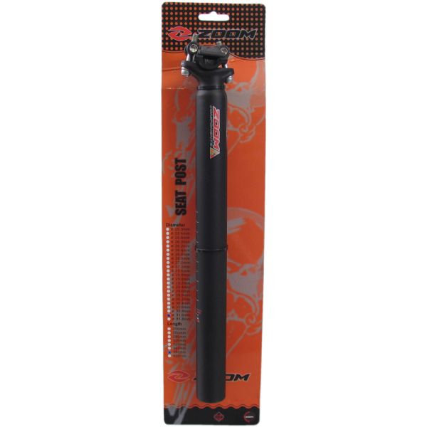 seat post fixed patent 27.2 x 350 mm aluminum matte black