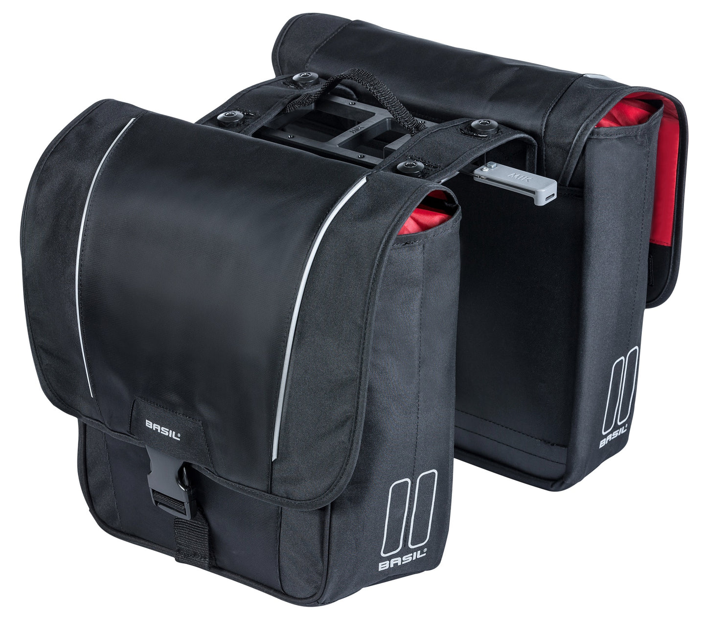 Basil Sport Design Doppia bicicletta Nera