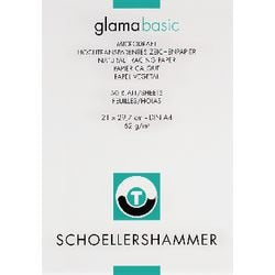 Drawing pad schoellershammer glama basic 864 50 sheets