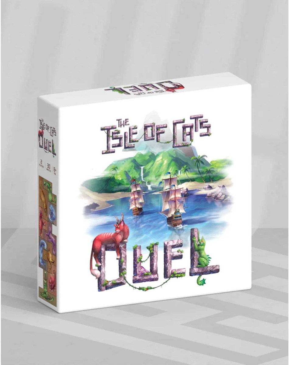 Wancelot l'isola dei gatti: gioco da tavolo duello - it