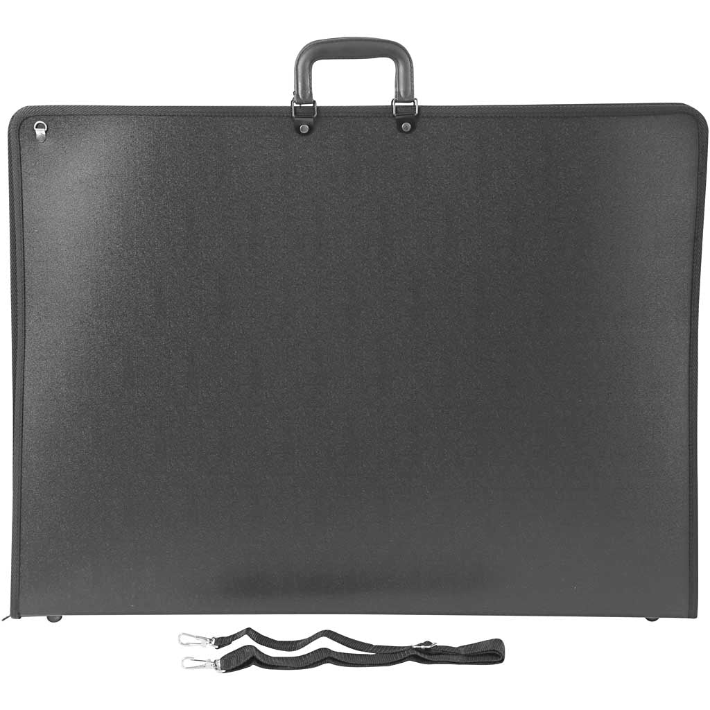 Mappa portafoglio Creative Company, A2, VEL 420x600 mm, Dim 74x55 cm, nero, 1 pezzo