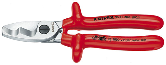 Cortacables Knipex 1000v vde con doble filo