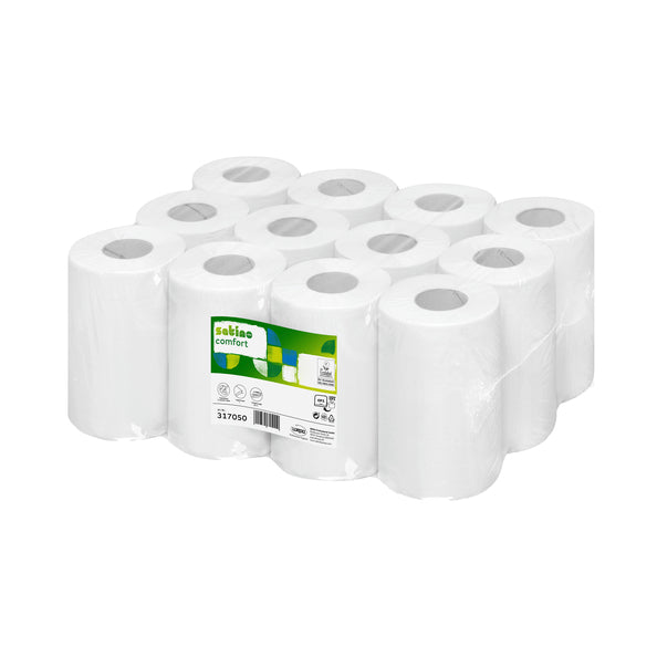 Rollo de limpieza Satino cf1 mini 1capa (12x 120m)