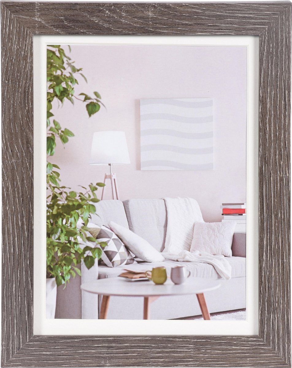 Portafoto Henzo moderno 15x20 cm grigio
