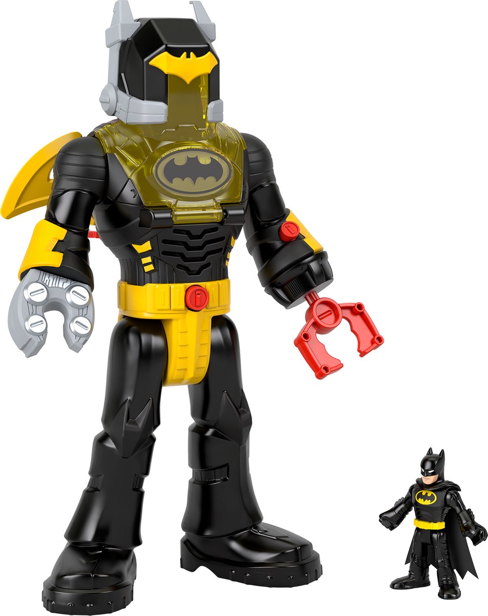 Mattel Imaginext DC Super Friends Batman Insider Nero.
