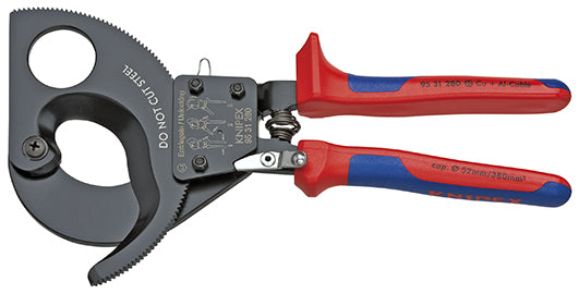 Cortacables Knipex (trinquete) máx. 52 mm