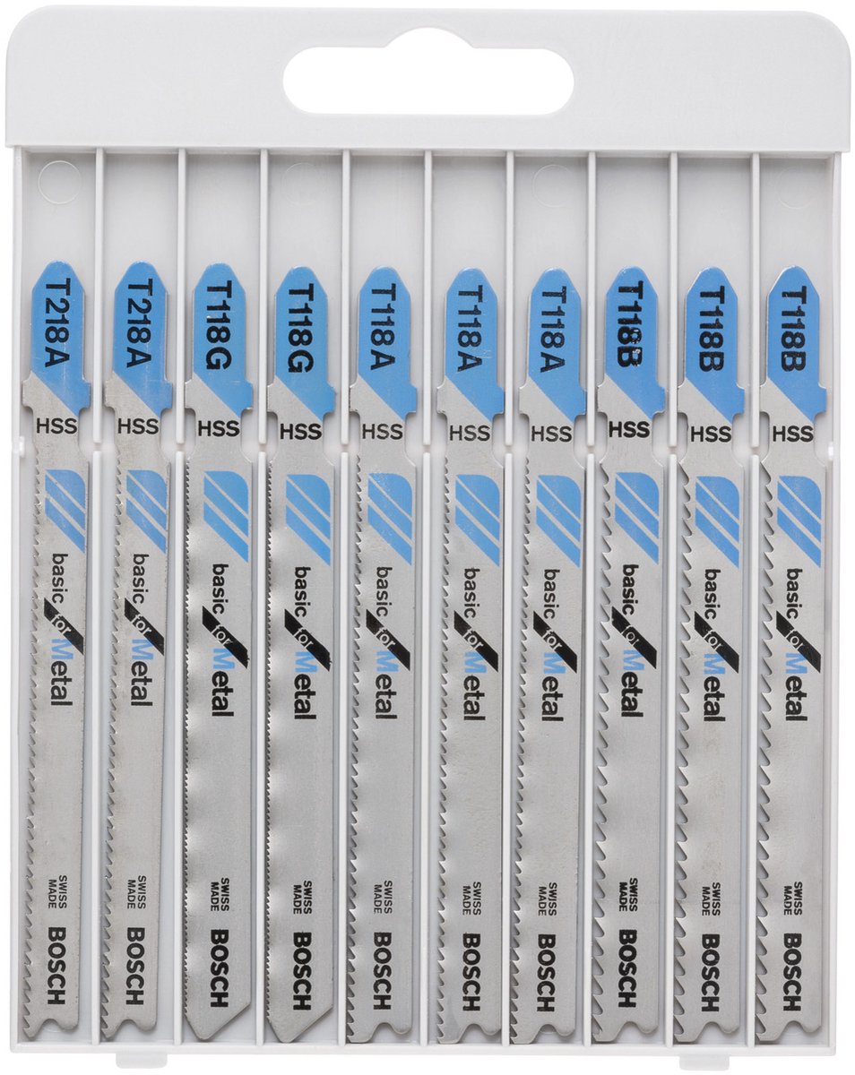 Juego de hojas de sierra Bosch x-pro 10 metal