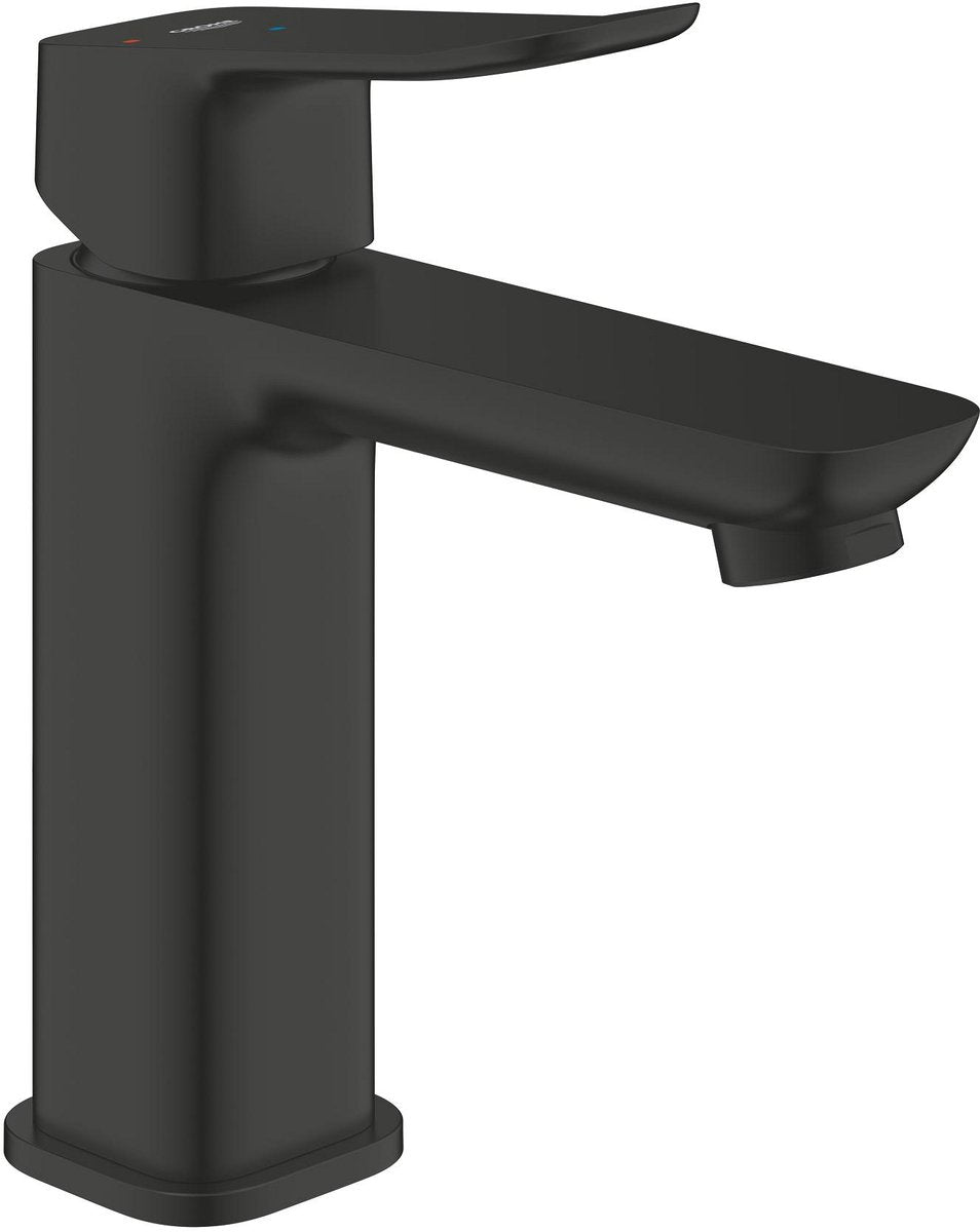 Grohe dice wastafelmengkraan - m-size - waterbesparend - energiebesparend - inclusief push-open waste - matte black