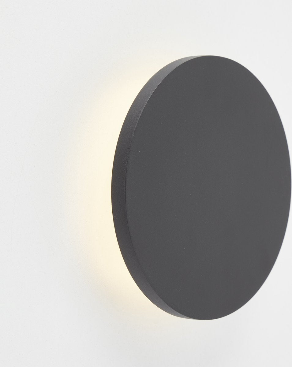 Brilliant Shadow - Aplique - LED 6w 3000k - redondo - negro