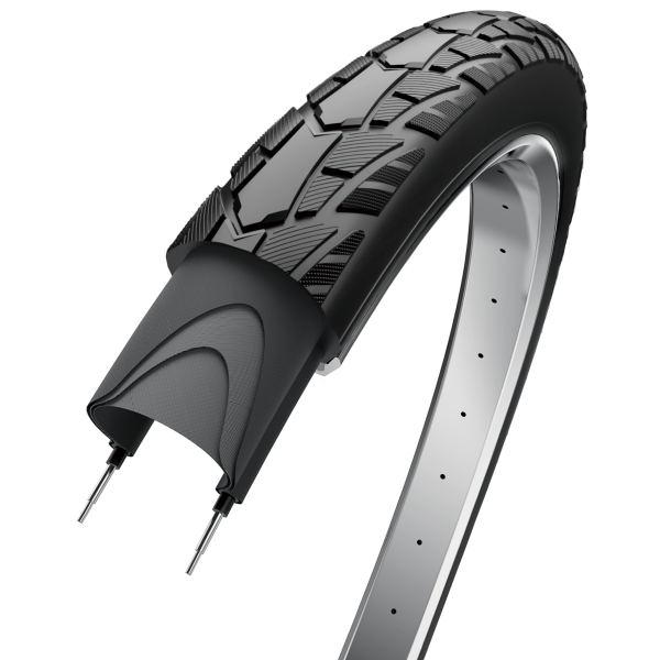 Pneumatico Edge Performance Tour 28 x 1 1 2 40-635 - nero con striscia bianca