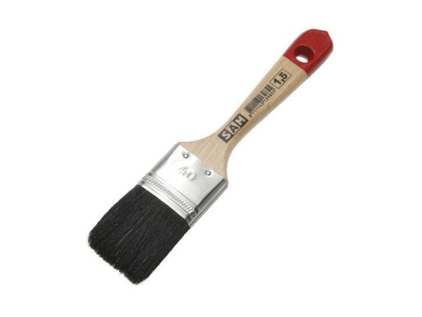Sam pennello piatto 1,5 legno 38mm