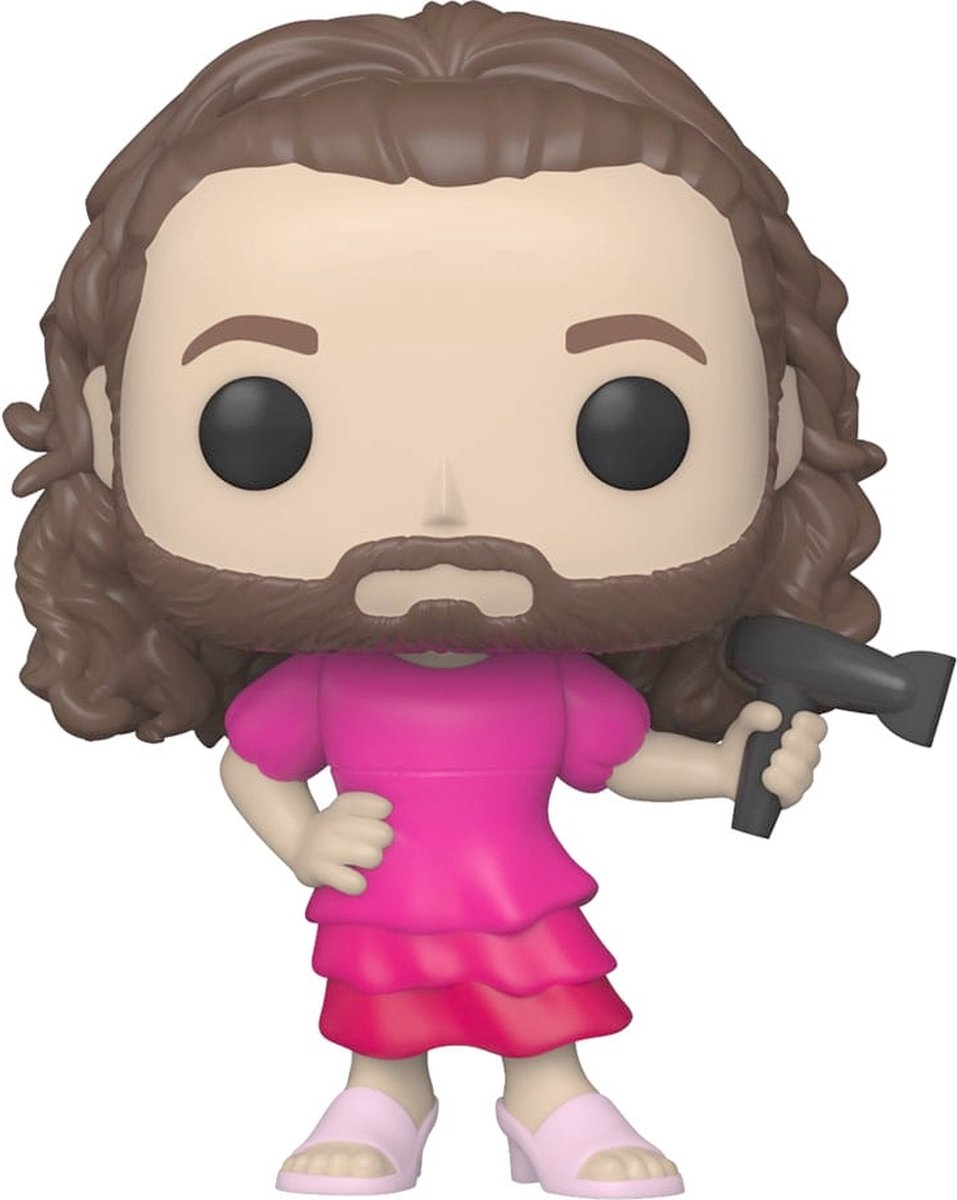 Funko queer eye - pop! tv jonathan van ness 9 cm verzamelfiguur - multicolours