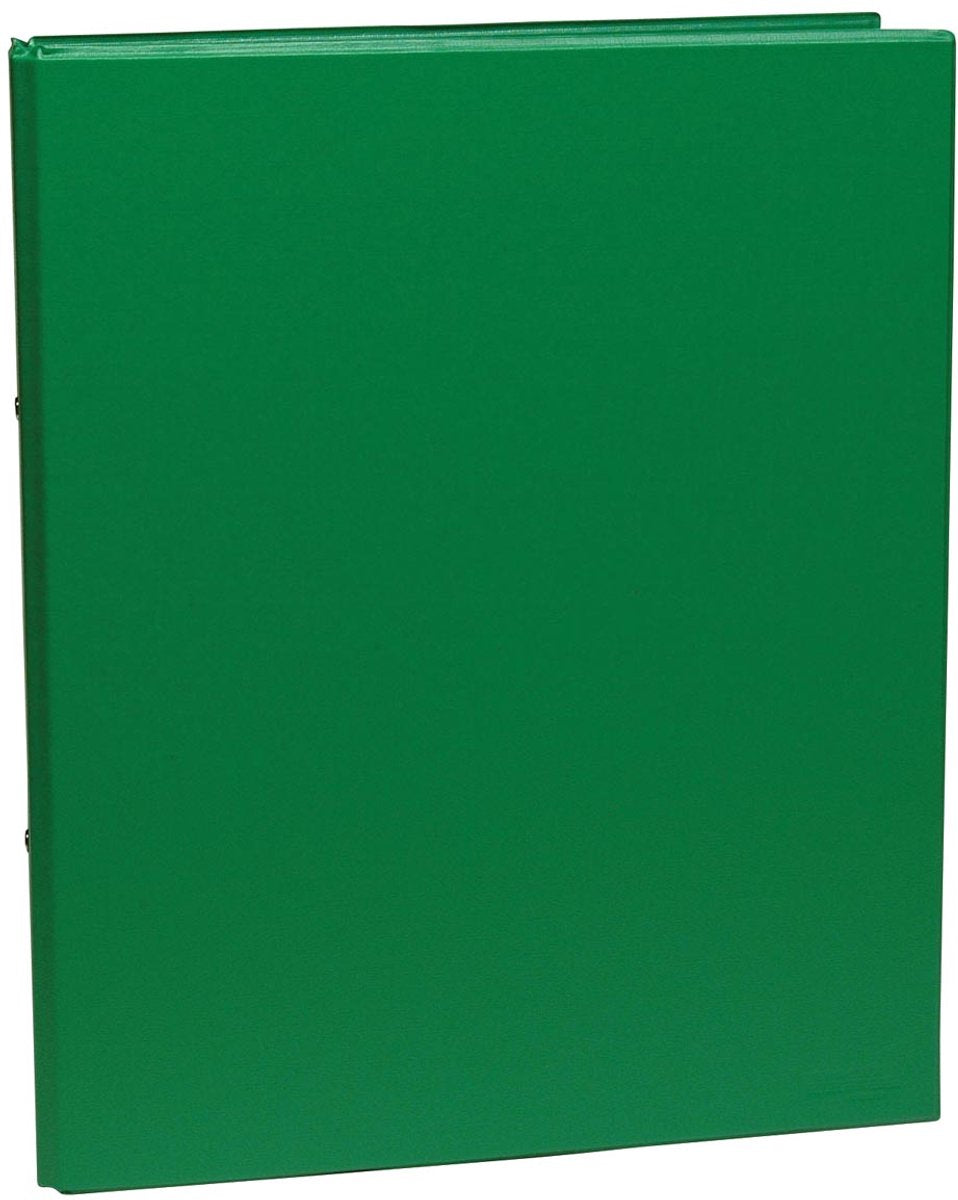 Aurora ringmap voor formaat a4 2 ringen van 25 mm uit pvc groen