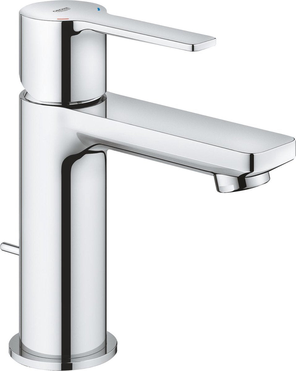 Rubinetto lavabo Grohe lineare new xs - bocca extra bassa - con scarico - risparmio energetico - cromo