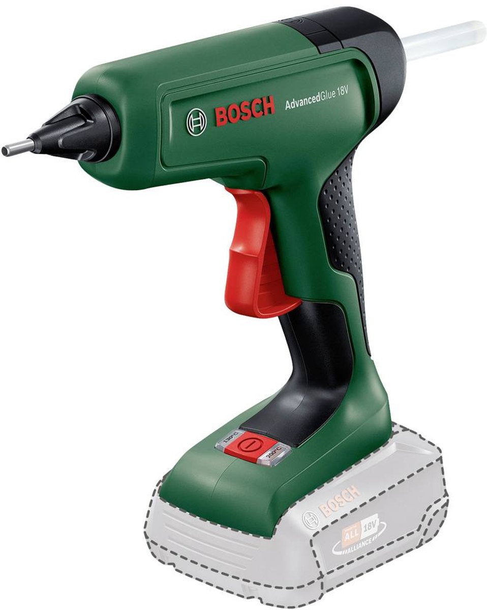 Pistola de pegamento inalámbrica Bosch green advanced pegamento 18v | 11 mm | 45 - 300 mm | 200°C - 0603264800