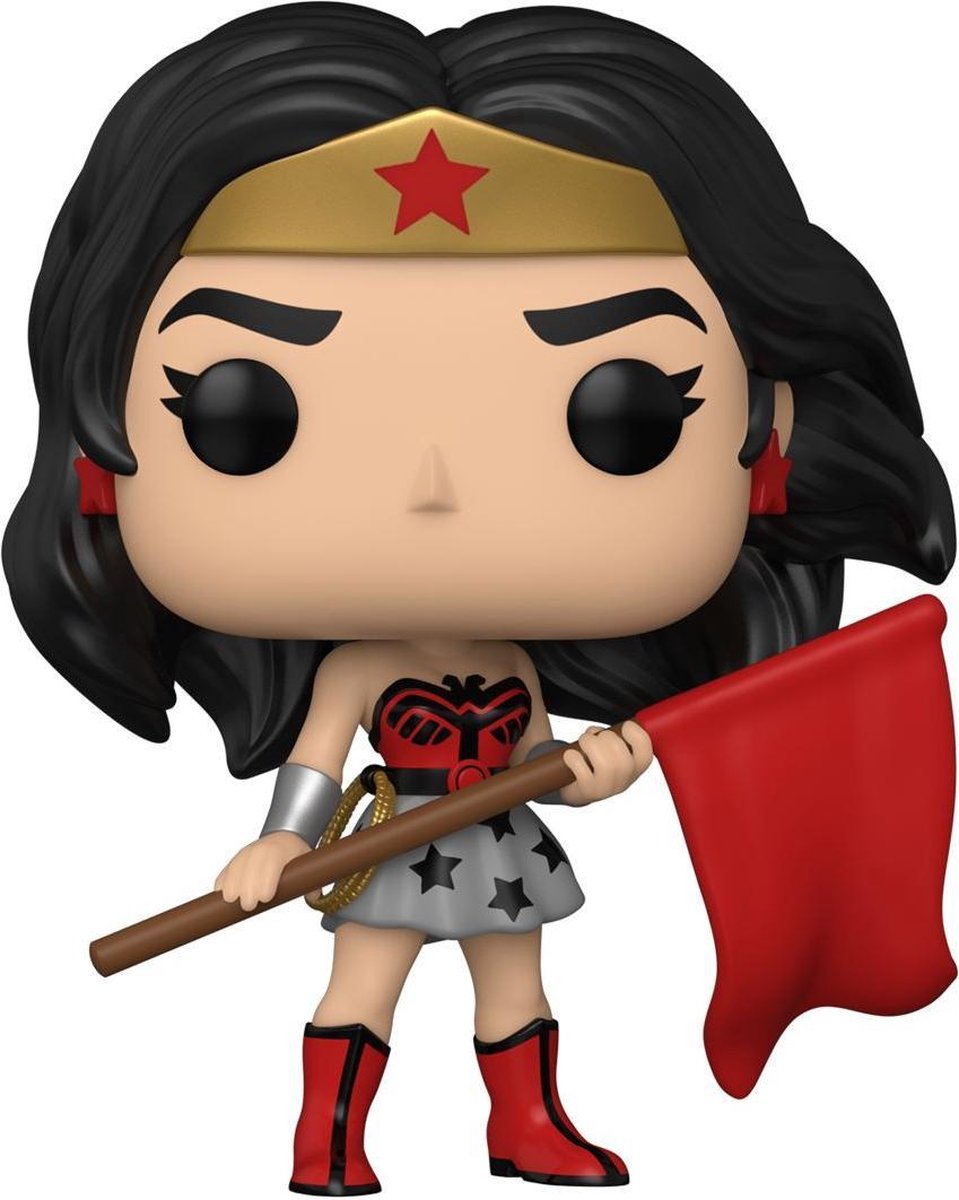 ¡Funko pop! héroes: mujer maravilla 80 - mujer maravilla superman hijo rojo