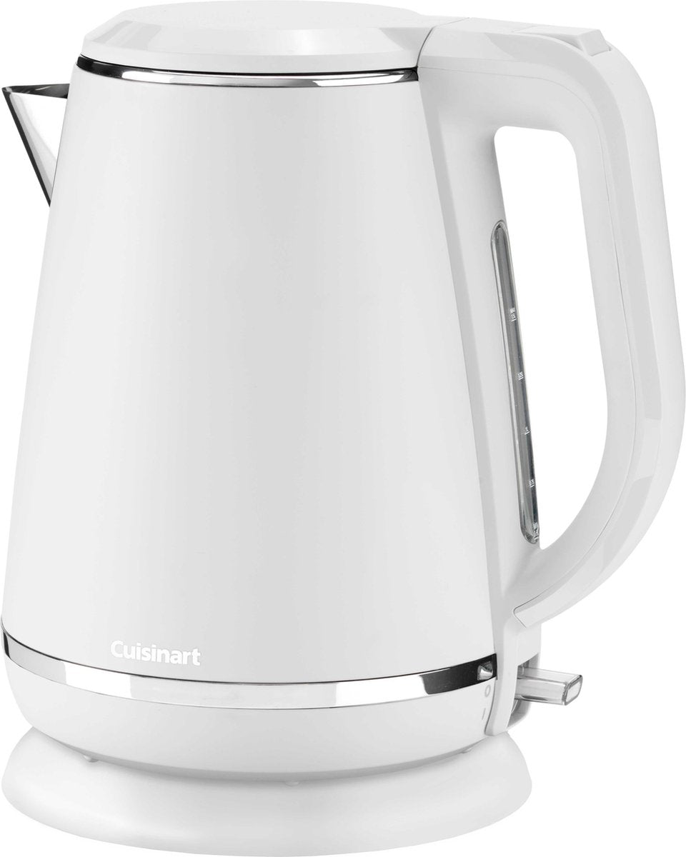Cuisinart - hervidor de agua con jarra - acero inoxidable - hervidor de agua 1,5 l - blanco