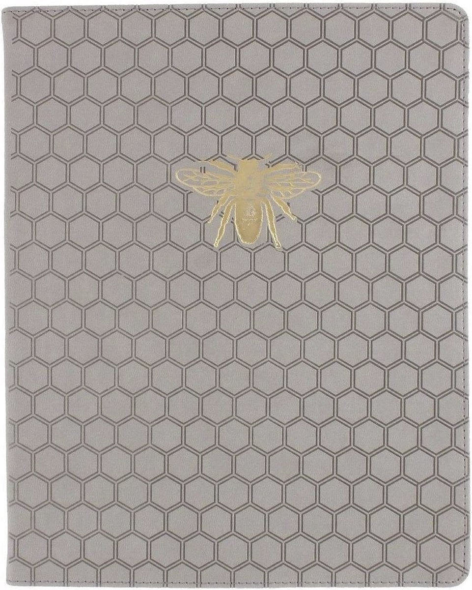 Cuaderno Eccolo - abeja gris - línea - aprox. 20x25cm - ec-d505c