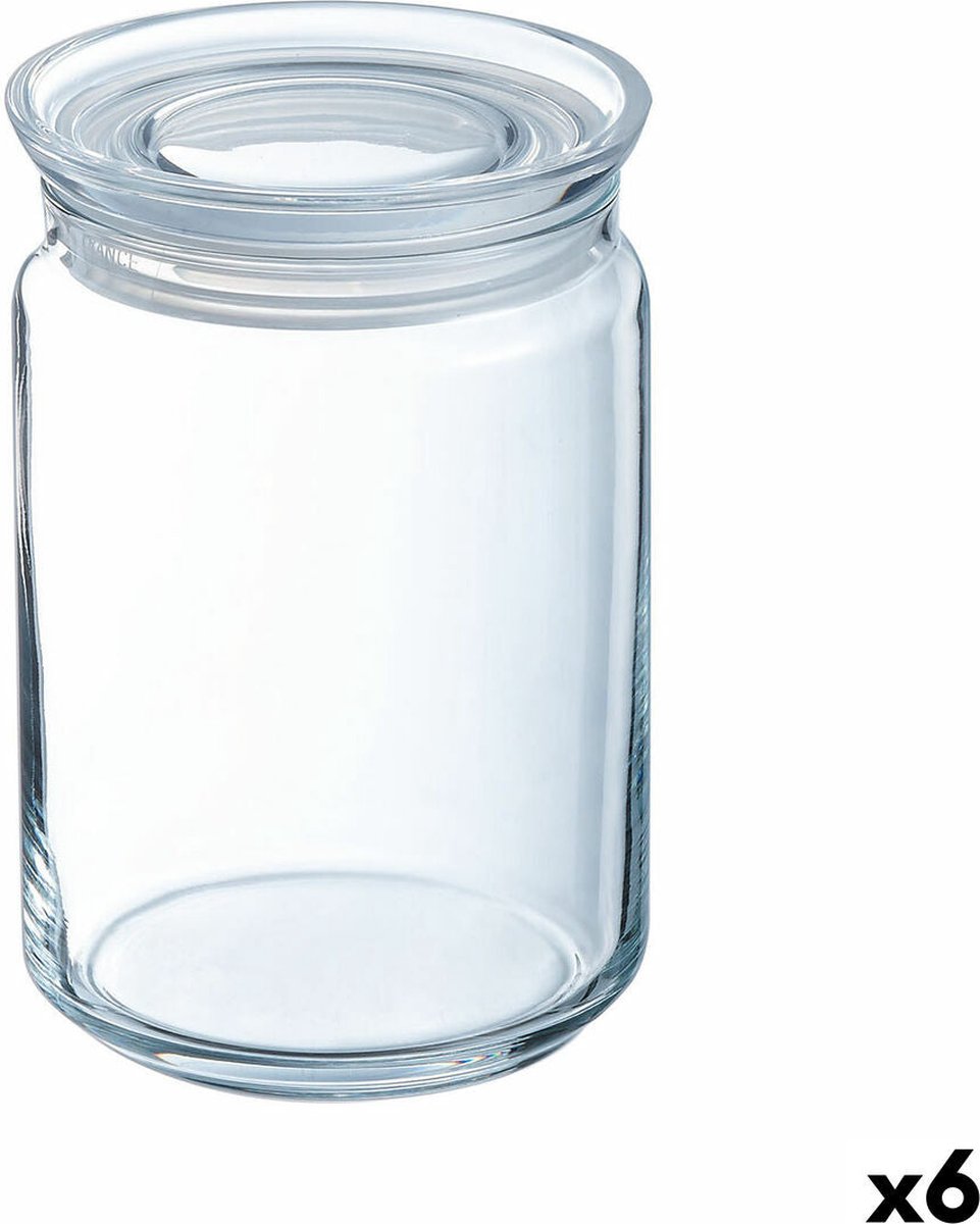 Luminarc può pav vetro siliconico trasparente 750 ml (6 pezzi)