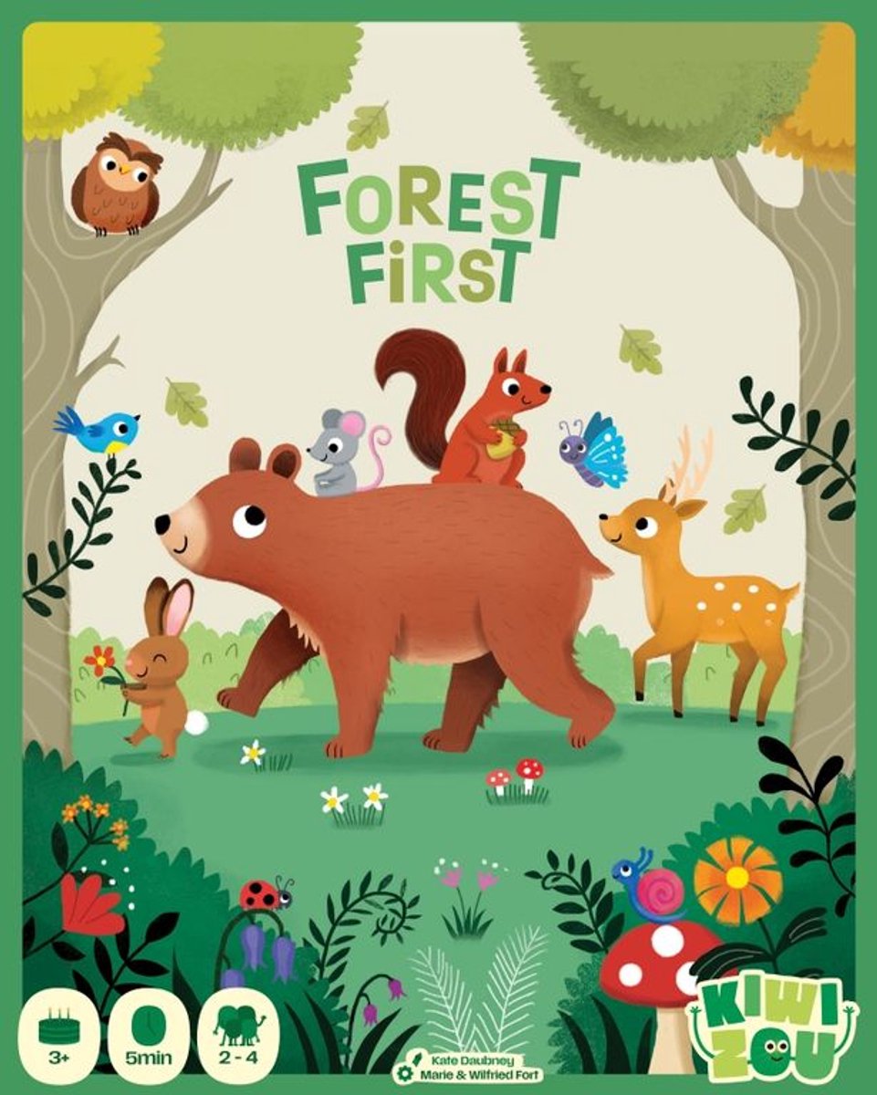 Giochi Geronimo forest first - - kiwizou - dai 3 anni - da 2 a 4 giocatori