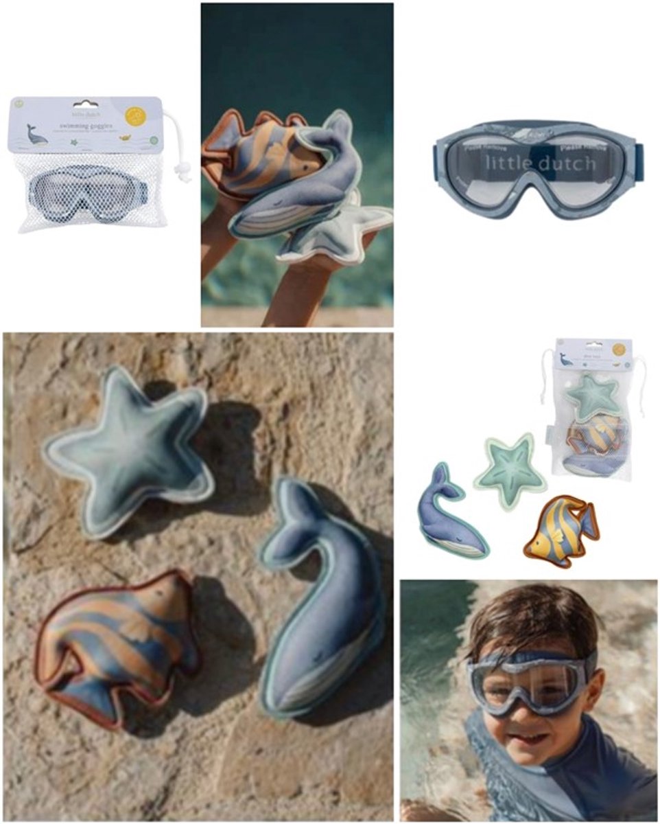 Rubo Toys gafas de natación little dutch ocean world (2016362)
