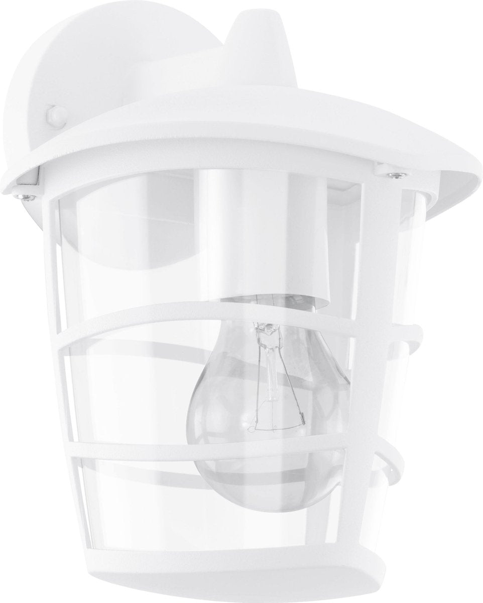 Eglo aloria outdoor wall lighting e27 wit