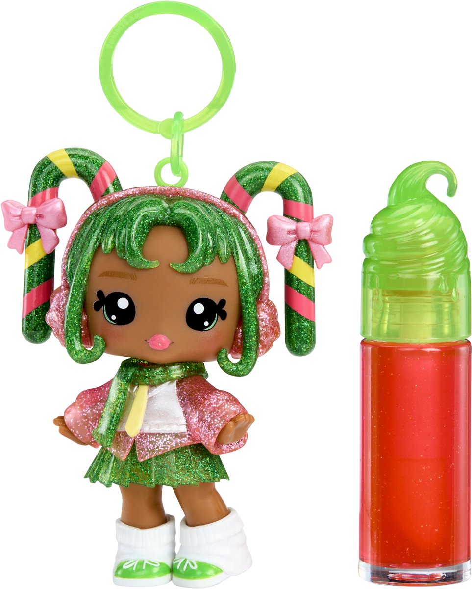 Yummiland pop - halle candy cane met lipgloss set