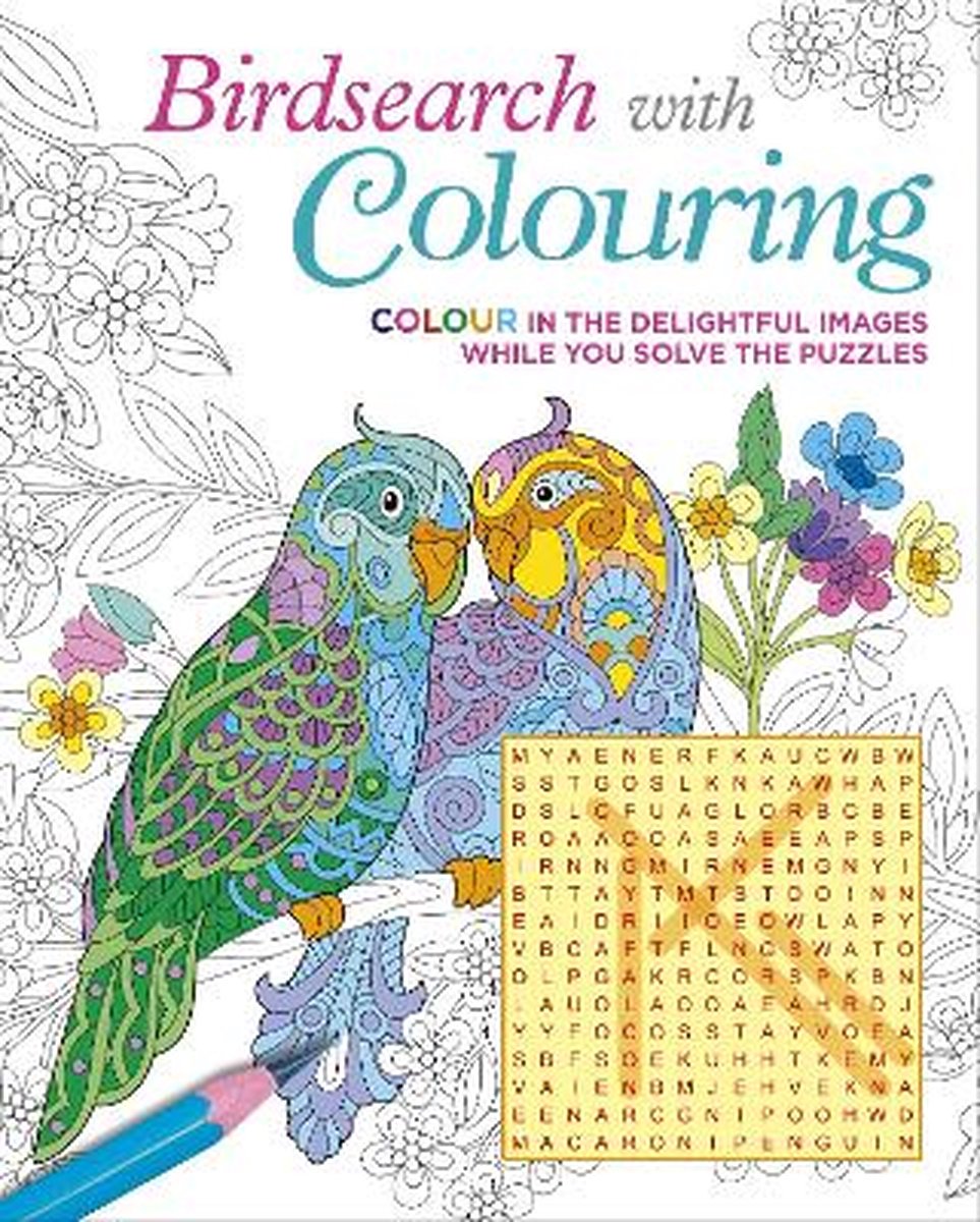 Ricerca di uccelli con colorazione