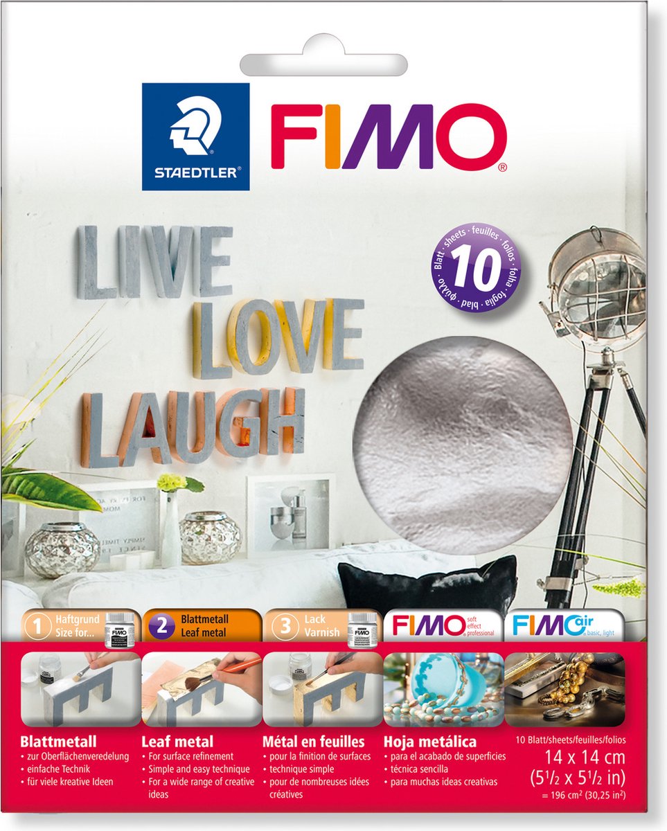 Lamiera Fimo - argento
