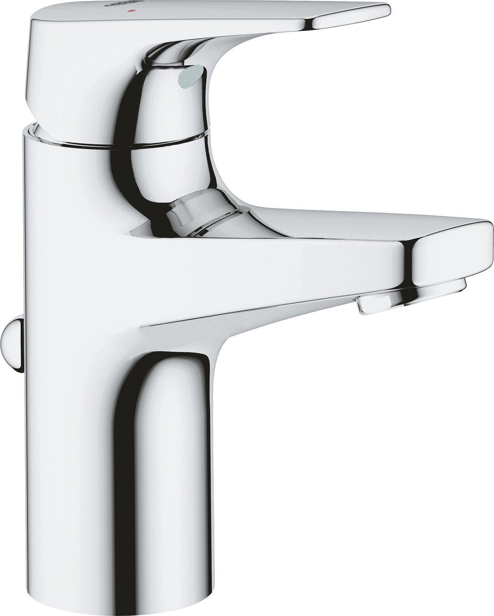 Rubinetto lavabo Grohe bauflow s - miscelatore basso con scarico - eco - cromo
