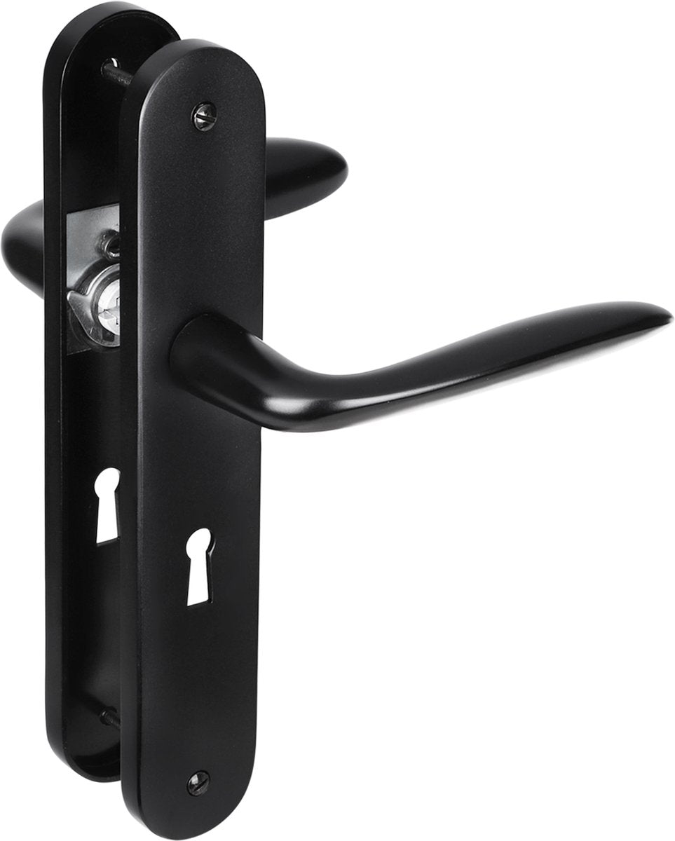 Taburete lago Impresso con escudo ovalado SL56 tornillo aluminio negro