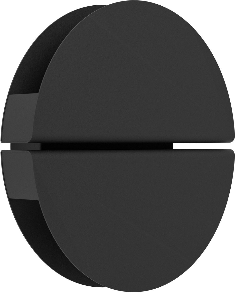 Lampada da parete da esterno Eglo vascella - ø 18 cm - nero - luce bianca regolabile (calda, neutra e luce diurna)