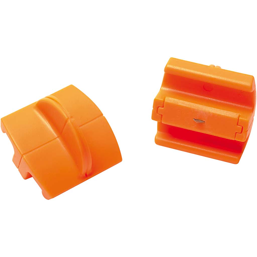 Lecciones de reserva de pista triple de Fiskars, 2 piezas 1 caja