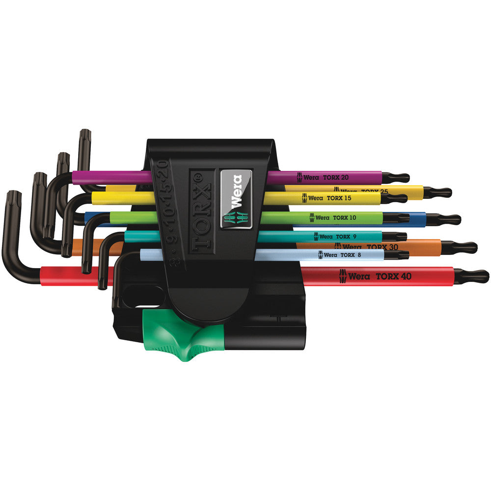 WERA 967 9 TX BO Multicolor 1 Teclas Stift Set, 9 piezas