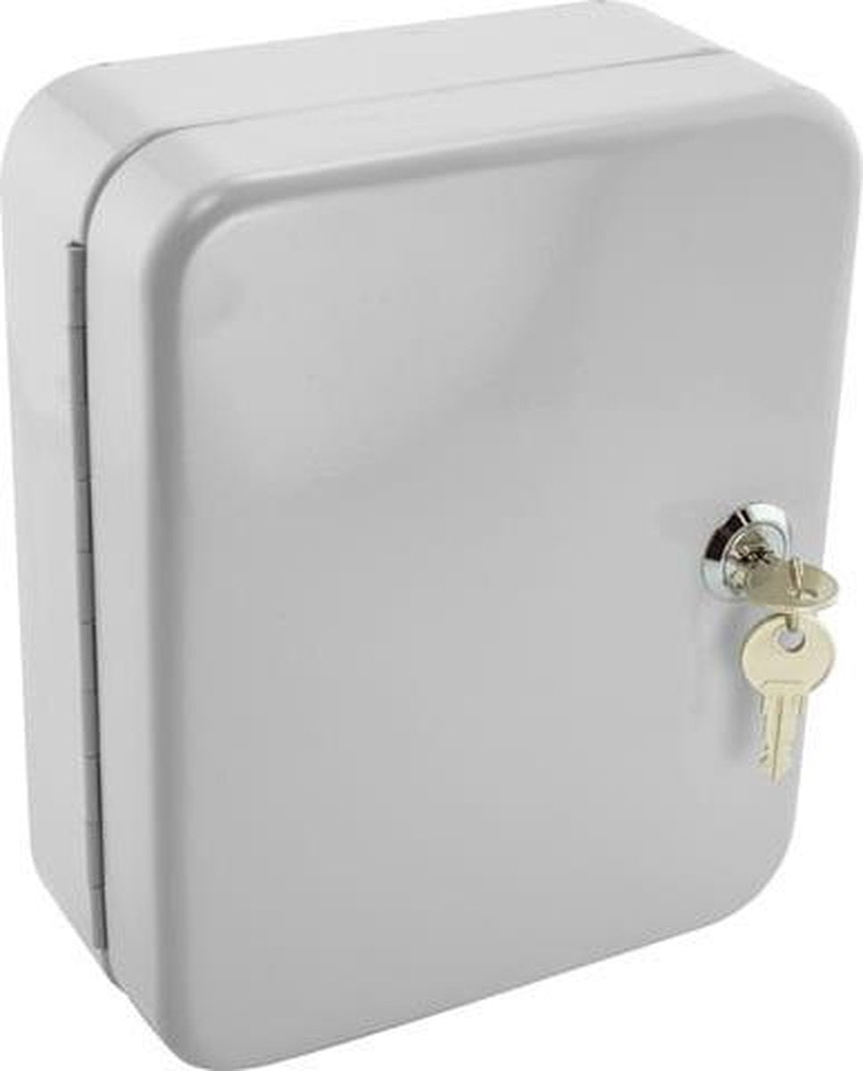 Alco sleutelkast - 200x160x80mm - grijs - voor 40 sleutels - al-892-33