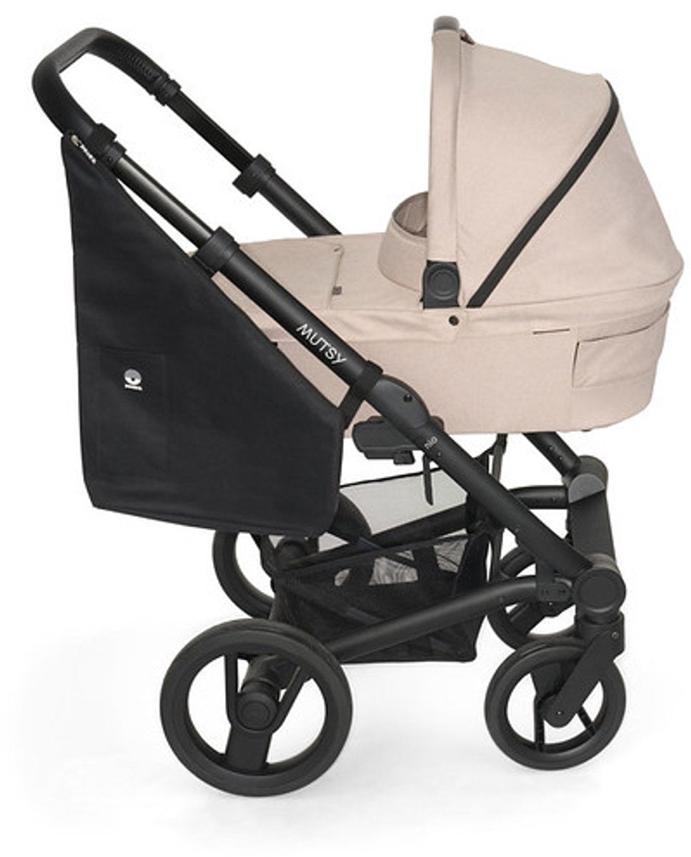 Dooky® dooky - borsa laterale per carrozzina e passeggino - nera - può essere chiusa con una cerniera