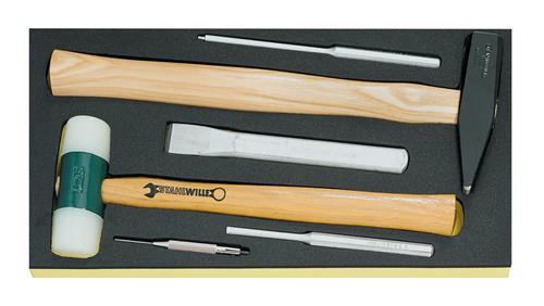 Stahlwille intarsio martello e scalpello tcs