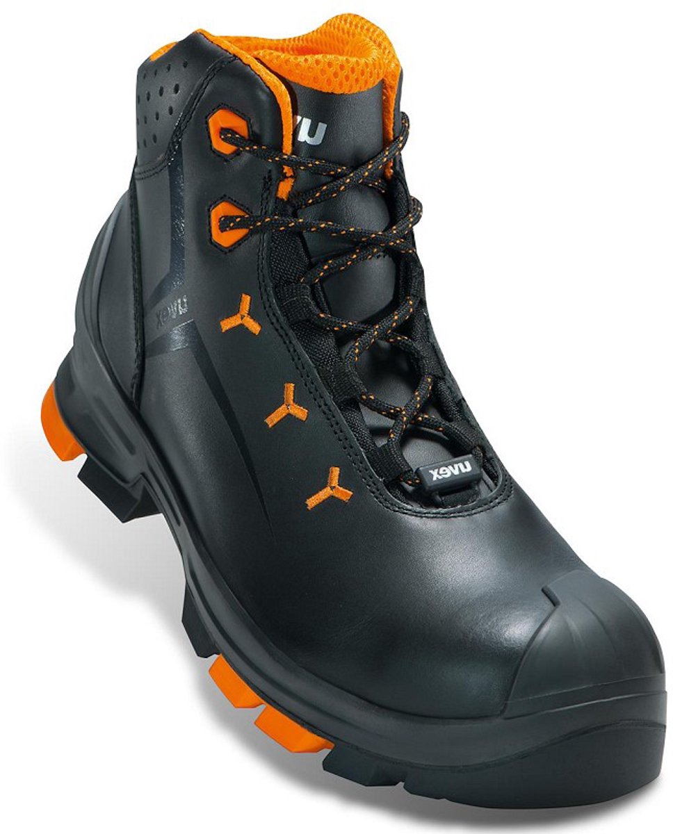 Uvex 2 alto 6503.2 s3 - nero arancio - 52