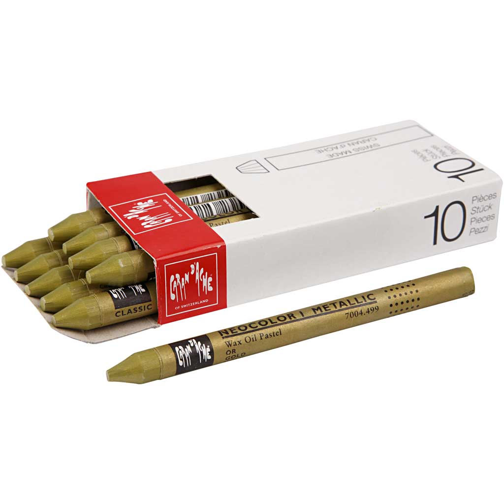 Http: www.cchobby.nl caran-d-ache-neocolor-i-l-10-cm-dikte-8-5-mm-gold-499-10-stuk-1-doos