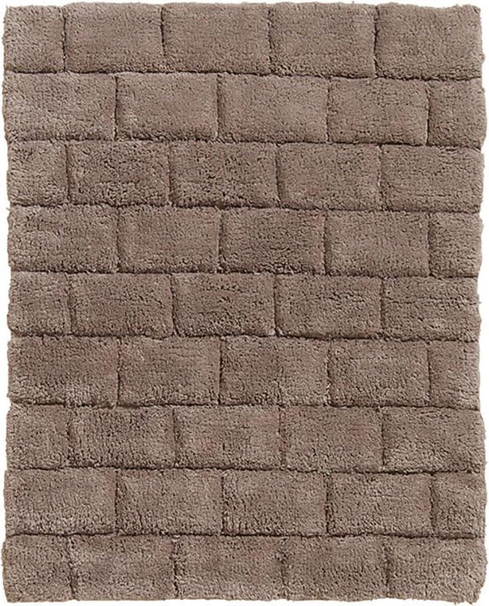 Metro caballito de mar - alfombra de baño - 50x60 cm - cemento