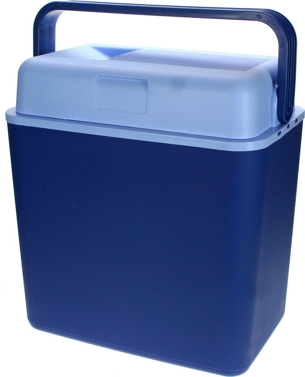Nevera eléctrica Coleman coolzone - 24l - 12v - azul claro