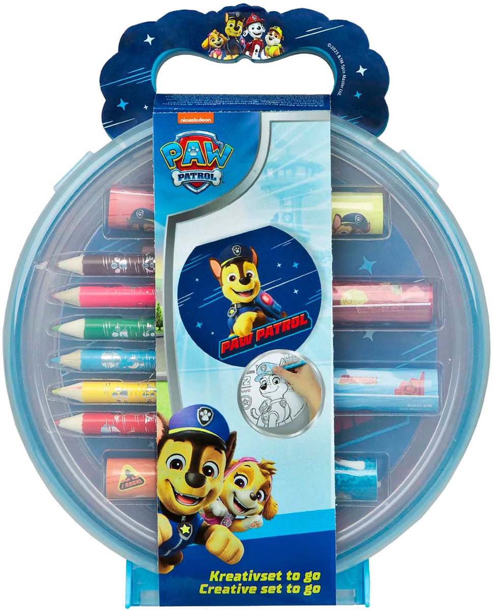 Conjunto de manualidades de patrulla de patas encubiertas