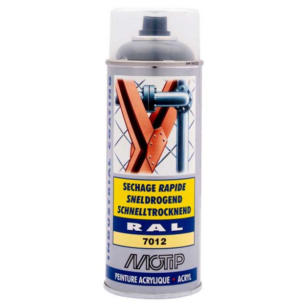 RAL7012 industrial 400 ml. Motip