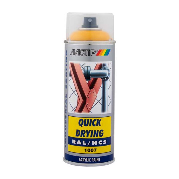 RAL1007 industrial 400 ml. Motip
