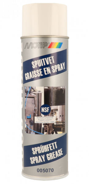 Grasa de aerosol de grado alimenticio